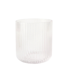 Load image into Gallery viewer, Short Clear Fluted Tumbler-Becket Hitch
