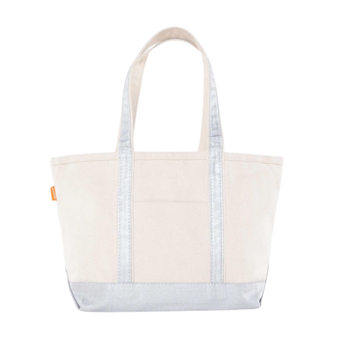 Silver Metallic Classic Tote - Becket Hitch