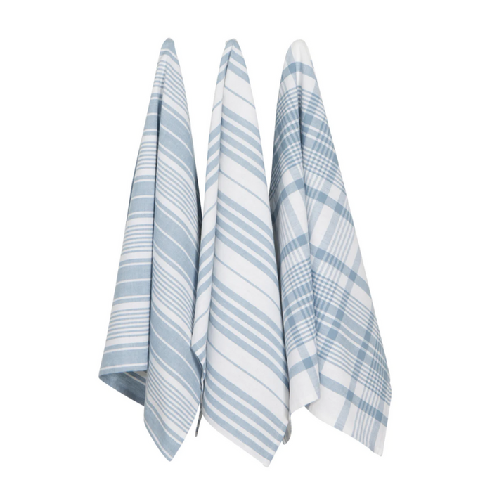 Slate Blue Jumbo Tea Towel - Becket Hitch