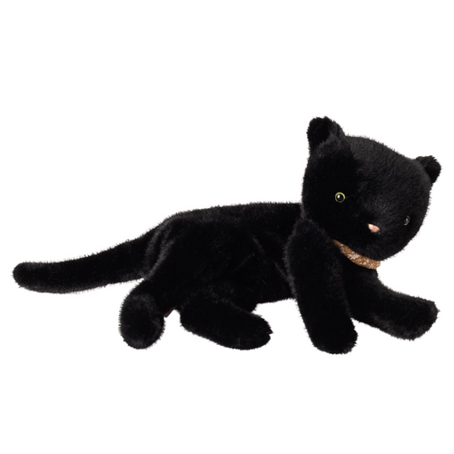 Sleeping Black Kitten Plush - Becket Hitch