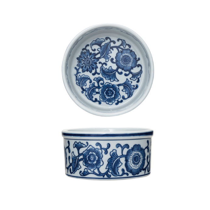 Small Chinoiserie Pet Bowl-Becket Hitch