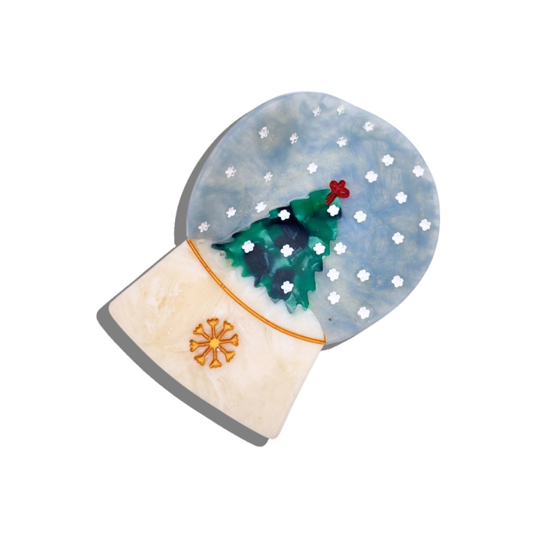 Snow Globe Hair Claw - Becket Hitch
