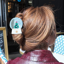 Load image into Gallery viewer, Snow Globe Hair Claw - Becket Hitch
