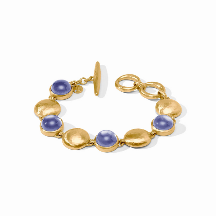 Solara Stone Bracelet Iridescent Tanzanite Blue - Becket Hitch