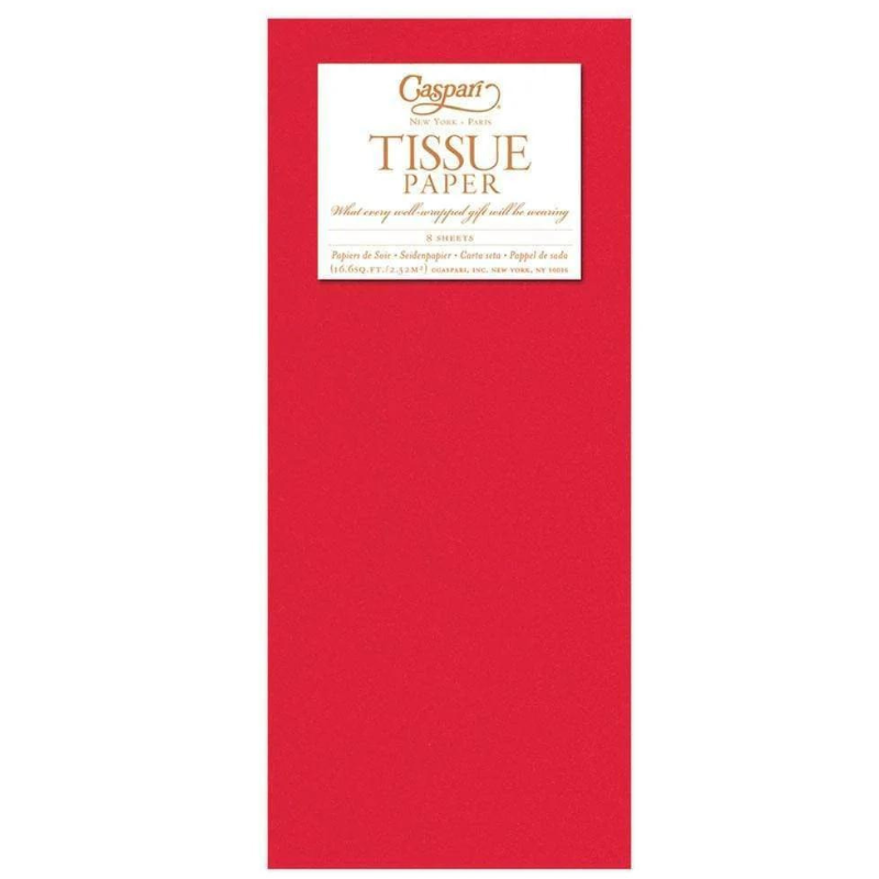 Solid Red Tissue Paper-becket hitch