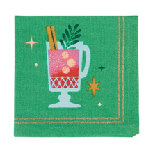 Load image into Gallery viewer, Spirits Bright Cocktail Napkin Set - Becket Hitch
