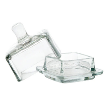 Load image into Gallery viewer, Square Bistro Glass Jam Jar - Becket Hitch

