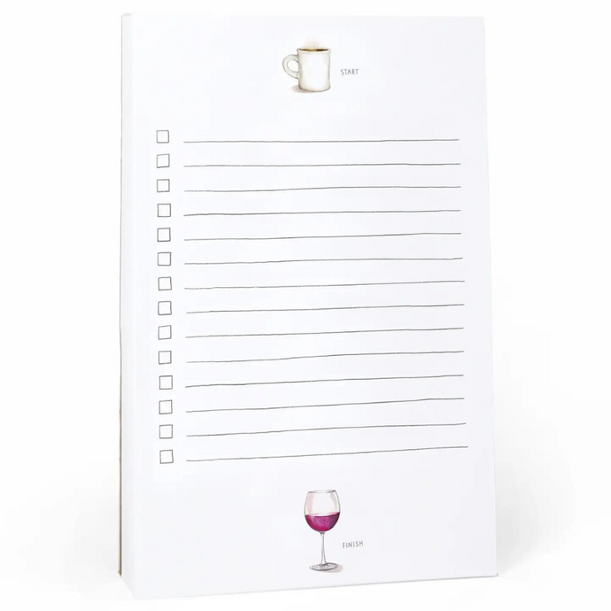 Start & Finish Lined Notepad-Becket Hitch