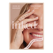 Load image into Gallery viewer, Statement Temporary Tattoos - Becket Hitch

