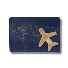 Load image into Gallery viewer, Stitch Passport Cover in Navy-Becket Hitch
