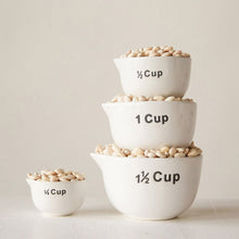 Load image into Gallery viewer, Stoneware Measuring Cups-Becket Hitch
