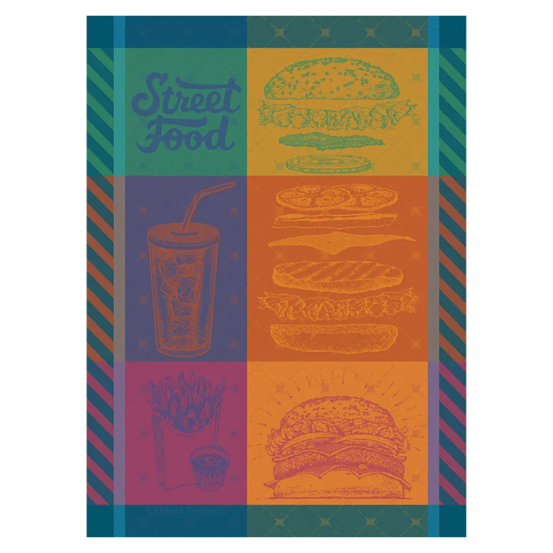 Street Food USA Gourmand Kitchen Towel-Becket Hitch