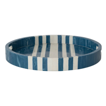 Load image into Gallery viewer, Stripes Round Tray - Becket Hitch
