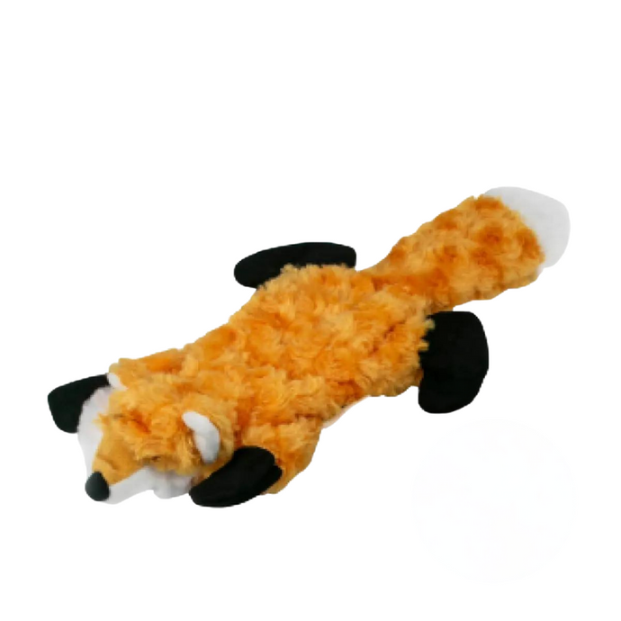 Stuffless Fox Squeaker Dog Toy-Becket Hitch