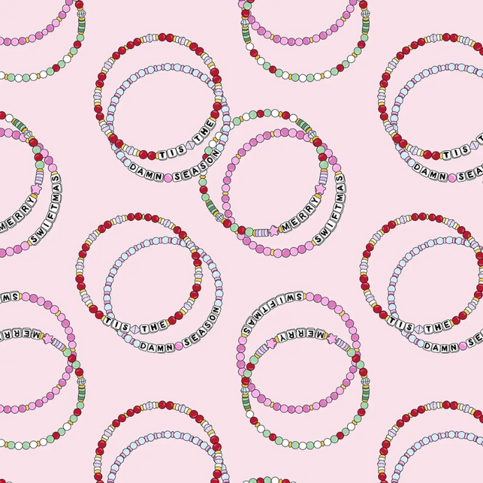 Swiftmas Bracelets Wrapping Paper - Becket Hitch