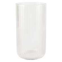 Load image into Gallery viewer, Tall Clear Fluted Tumbler-Becket Hitch
