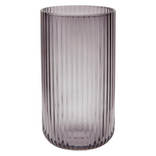 Load image into Gallery viewer, Tall Smoke Fluted Tumbler-Becket Hitch
