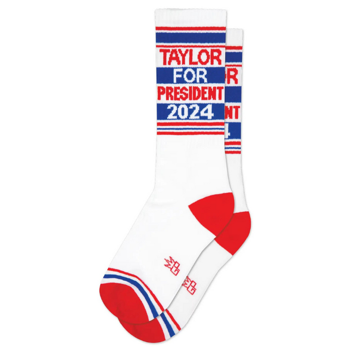 Taylor for President 2024 Socks-Becket Hitch