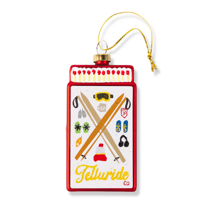 Telluride Matchbook Ornament-Becket Hitch