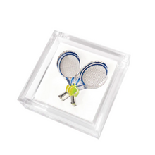 Load image into Gallery viewer, Tennis Racquets Cocktail Napkin Holder-Becket Hitch
