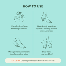 Load image into Gallery viewer, The Foot Stone Solid Foot Moisturizer - Becket Hitch
