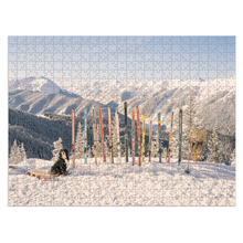 Load image into Gallery viewer, The Winter Holiday Double-Sided Jigsaw Puzzle - Becket Hitch
