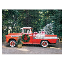 Load image into Gallery viewer, The Winter Holiday Double-Sided Jigsaw Puzzle - Becket Hitch
