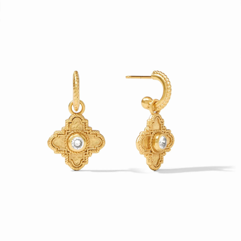 Theodora Hoop & Charm Earring - Becket Hitch