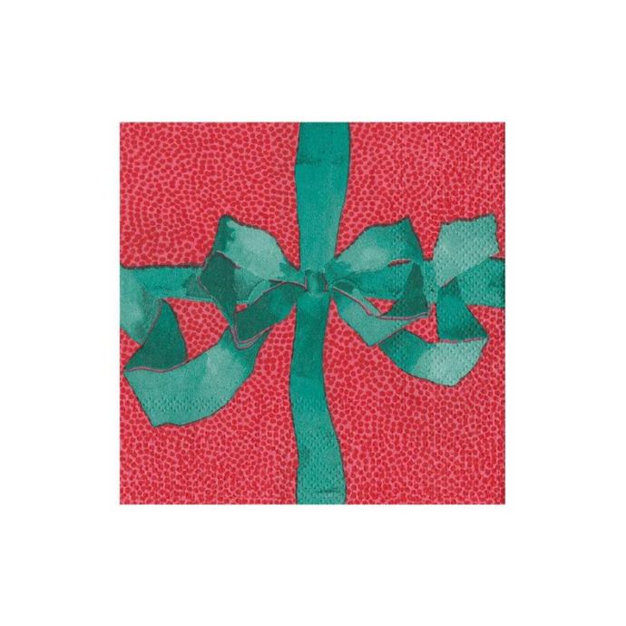 Tied with a Bow Cocktail Napkins-Becket Hitch