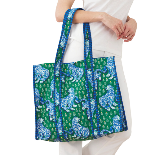 Tiger Queen Traveler Tote - Becket Hitch