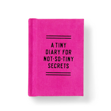 Load image into Gallery viewer, Tiny Diary for Not So Tiny Secrets-Becket Hitch
