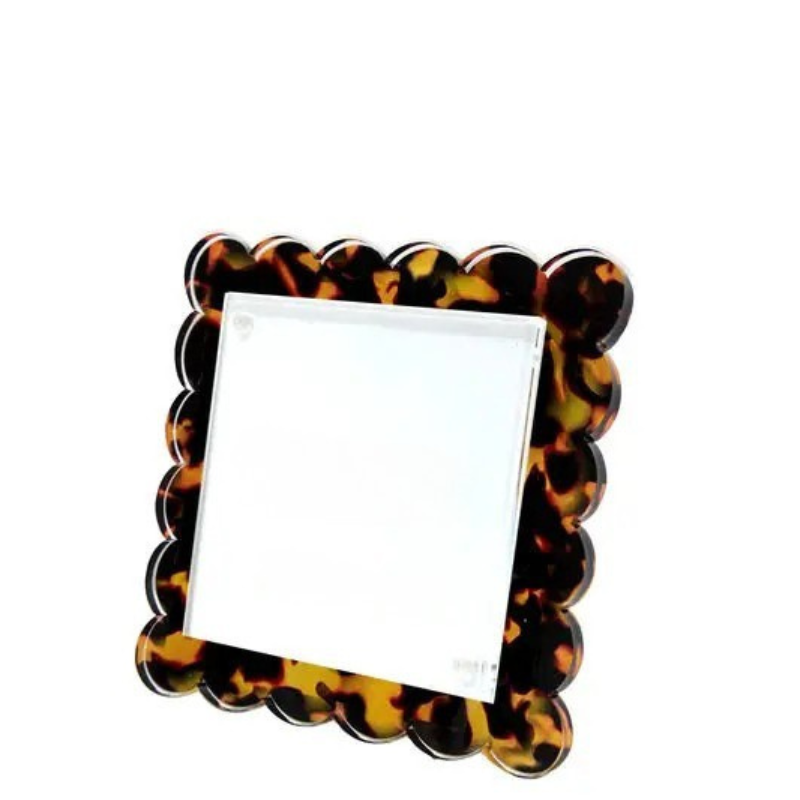 Tortoise Square Scallop Frame - Becket Hitch