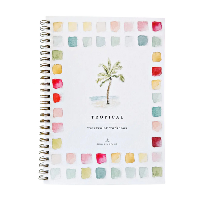 Tropical Watercolor Workbook-Becket Hitch