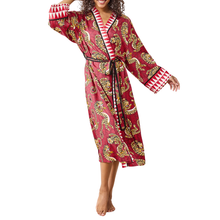 Load image into Gallery viewer, Twisted Tiger Satin Robe - Becket Hitch
