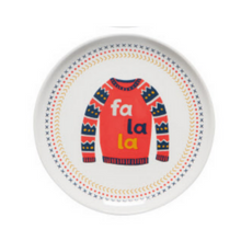 Load image into Gallery viewer, Ugly Christmas Sweater Appetizer Plate-Becket Hitch
