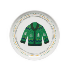 Load image into Gallery viewer, Ugly Christmas Sweater Appetizer Plate-Becket Hitch
