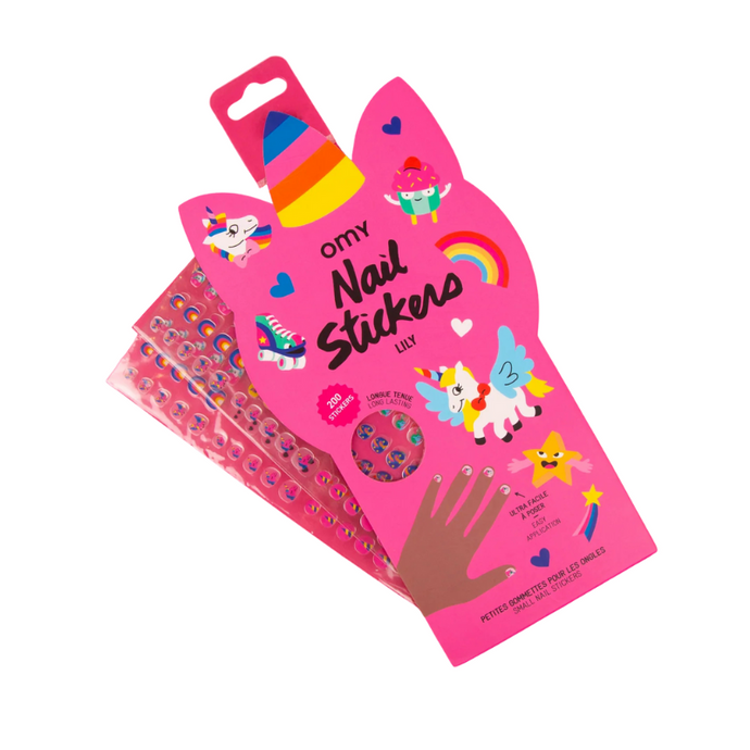 Unicorn Nail Stickers-Becket Hitch