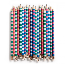 Load image into Gallery viewer, Varsity Stripes Pencil Set - Becket Hitch
