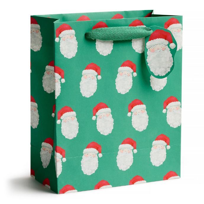 Vintage Santa Medium Gift Bag - Becket Hitch