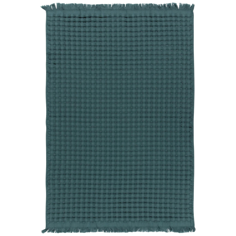 Waffle Hand Towels - Spruce Green-Becket Hitch