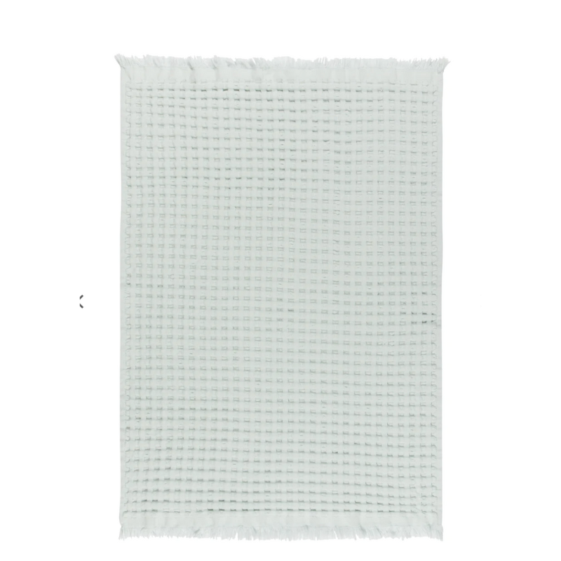 Waffle Hand Towel Mint - Becket Hitch