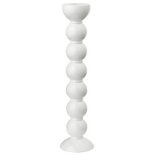 Load image into Gallery viewer, White Bobbin Candle Stick Extra Large-Becket Hitch
