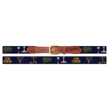 Load image into Gallery viewer, Wine and Vine Needlepoint Belt-Becket Hitch
