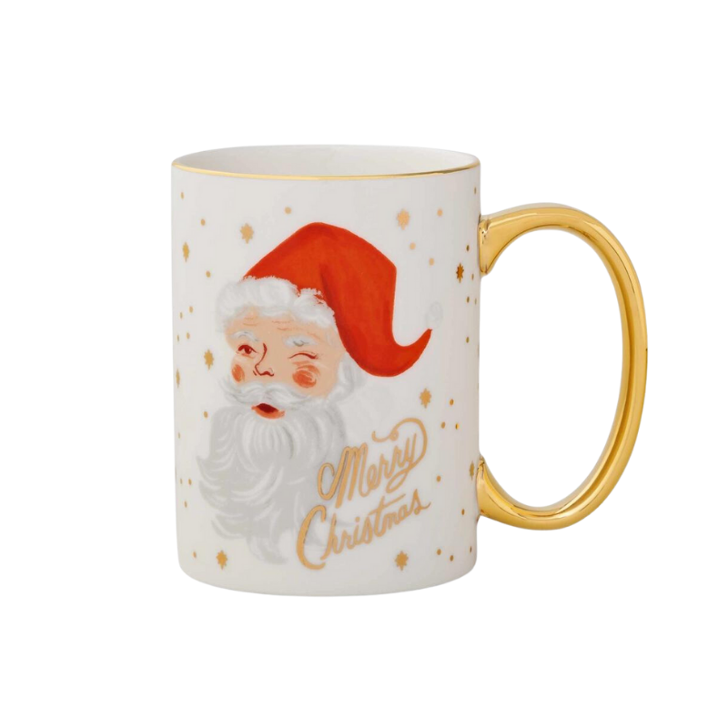 Winking Santa Mug-Becket Hitch