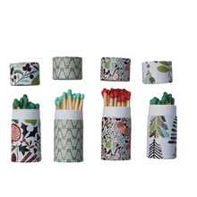 Load image into Gallery viewer, Winter Bounty Tube Matchboxes-Becket Hitch
