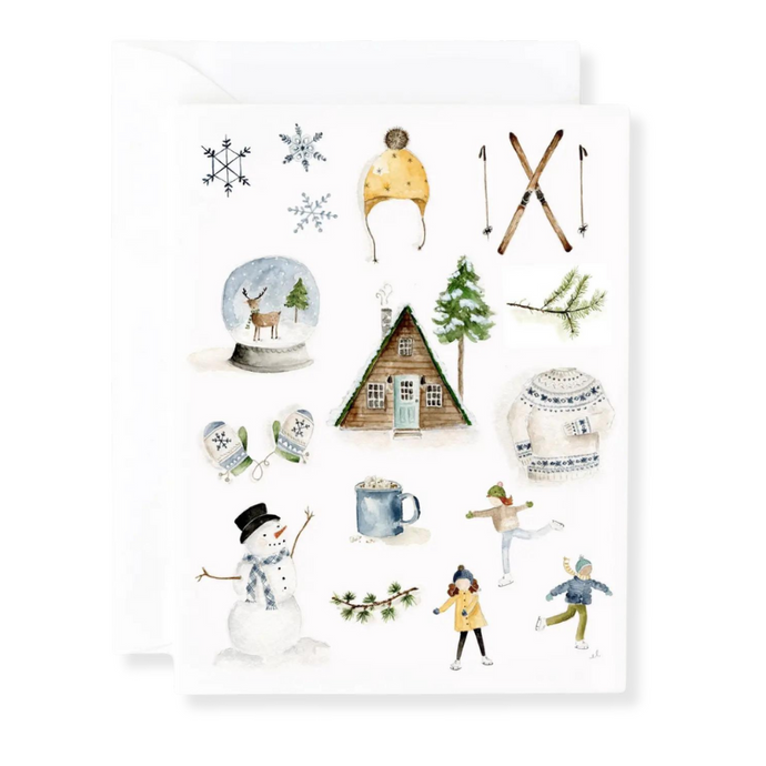 Winter Notecards-Becket Hitch