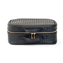 Load image into Gallery viewer, Woven Jet Luxe Toiletry Case - Becket Hitch
