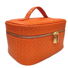 Load image into Gallery viewer, Woven Papaya Cosmetic Case Luxe Train2-Becket Hitch
