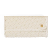 Load image into Gallery viewer, Woven Sand Luxe Jewelry Wallet - Becket Hitch
