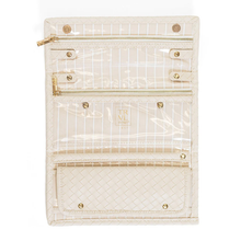 Load image into Gallery viewer, Woven Sand Luxe Jewelry Wallet - Becket Hitch
